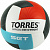Волейбольный мяч Torres SET V32045 р.5 белый-оранжевый-серый-голубой